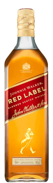 Johnnie Walker Red Label bottle photograph